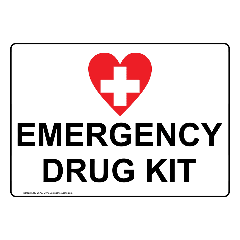 alcohol-drugs-weapons-first-aid-sign-emergency-drug-kit