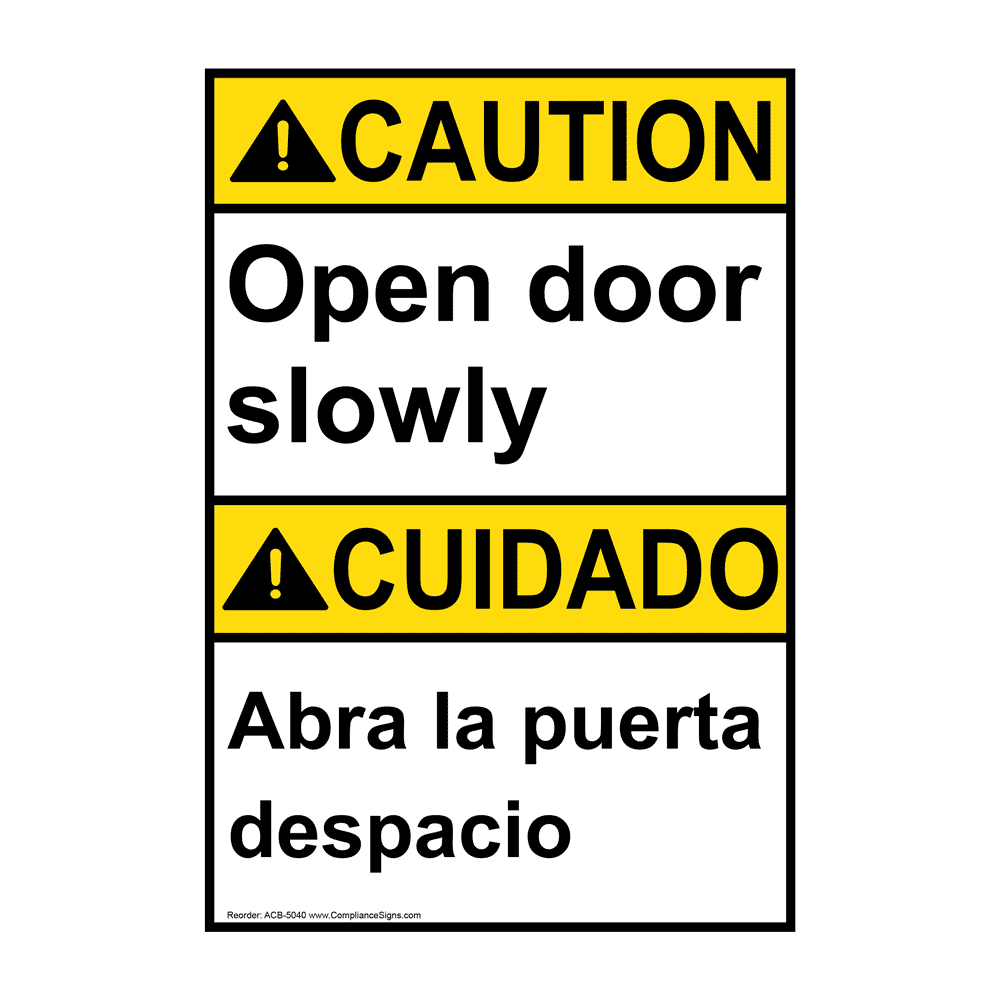 vertical-do-not-leave-door-open-or-unlocked-bilingual-sign-ansi