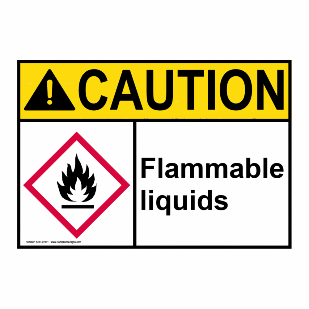 Where Can The Flammable Symbol Be Found