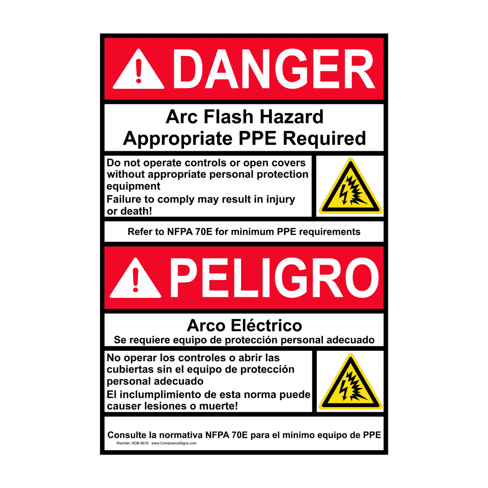 vertical-electrical-sign-arc-flash-hazard-ppe-required-ansi