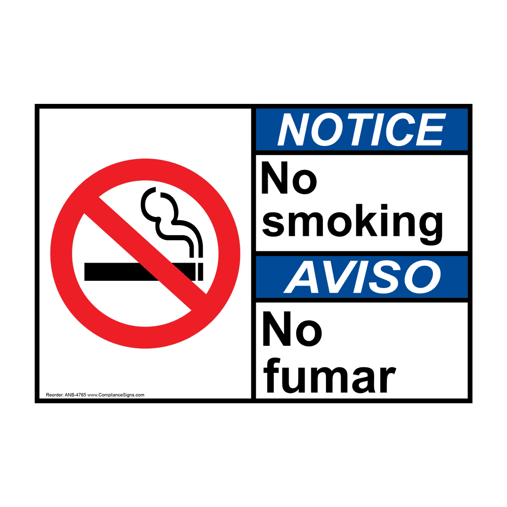 notice-sign-no-smoking-sign-ansi