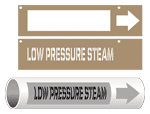 ASME A13.1 Low Pressure Steam Pipe Marking Stencil PIPE-23835-STENCIL