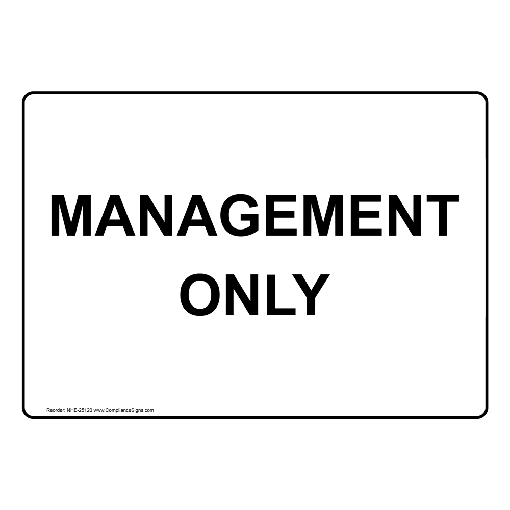 Managed only. Signage Manager. Only made in.