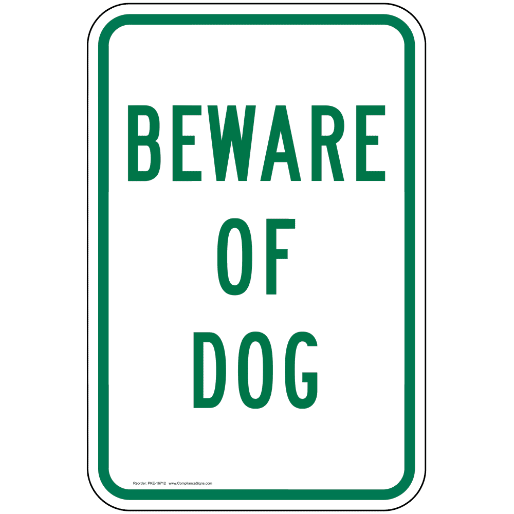 vertical-sign-beware-of-dog-beware-of-dog-sign