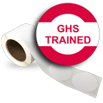 Ghs Trained Roll Label LDRE-26585