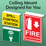 Let Us Design a Custom Ceiling-Mount Sign for You - CEILING-QUOTE