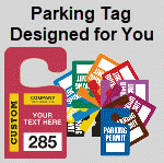 Let Us Design Custom Parking Tags For You - PARKING-TAG-QUOTE