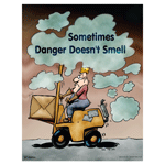 Sometimes Danger Doesn't Smell Poster