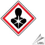 GHS Health Hazard Symbol Label GHS-LABEL_SYM_1107