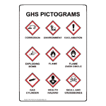 GHS Pictograms for Hazmat GHS-19735