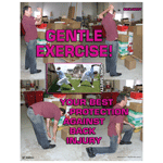 Gentle Exercise Protection Against Back Injury Poster CS693215