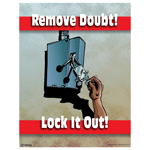Remove Doubt! Lock It Out! Poster CS177563