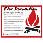 Fire Prevention In The Safer Workplace Poster CS106474