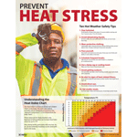 Prevent Heat Stress Ten Hot Weather Tips Poster CS219076