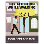 Pay Attention While Walking! Poster CS149252