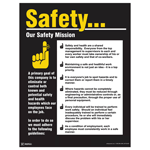 Our Safety Mission Poster CS580188
