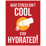 Heat Stress Isn't Cool Poster CS447700