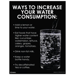 Ways To Increase Water Consumption Poster CS558841