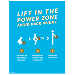 Lift In The Power Zone Poster, 22x17 in. Paper