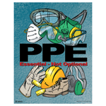 PPE Essential - Not Optional Poster, 22x17 in. Paper