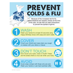 Prevent Colds And Flu Poster