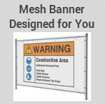 Let Us Design a Custom Mesh Banner for You