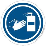 Graphic [Sanitize Hands] Label CS385071