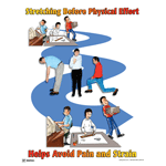 Stretching Physical Effort Helps Avoid Pain Poster