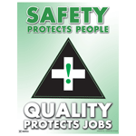 Safety Protects People Poster