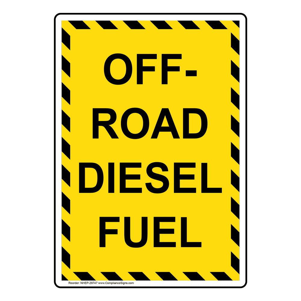 What Is Off Road Diesel Fuel Used For