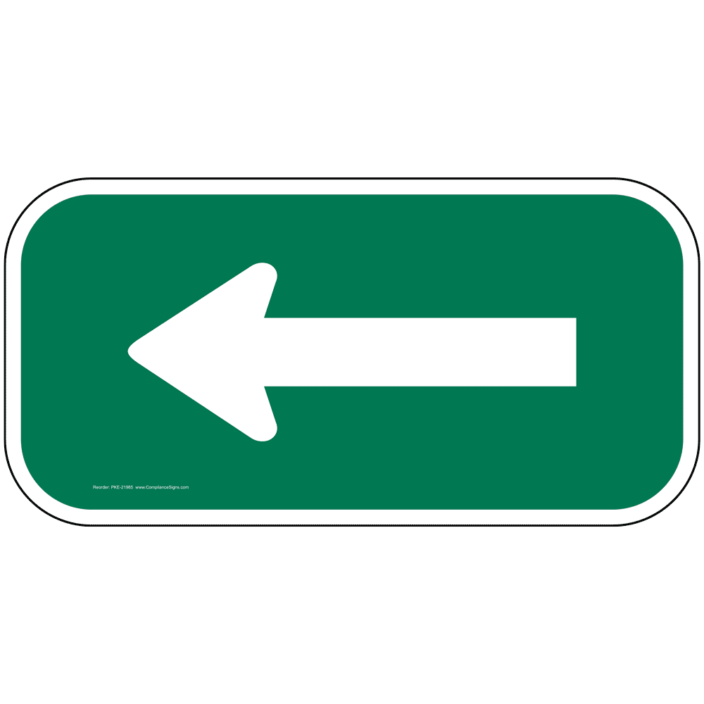 North Arrow Symbols Green