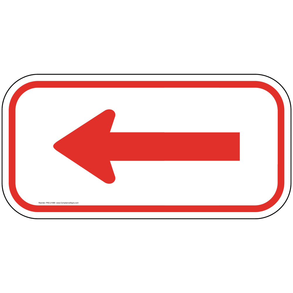 Red Pointing Arrows