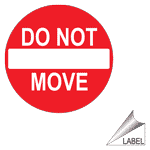 Do Not Move Symbol Label LABEL-CIRCLE-03-c Enter / Exit