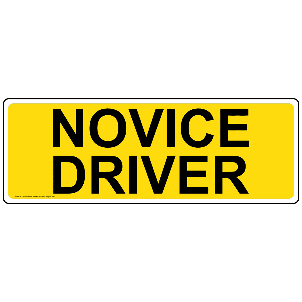 novice driver