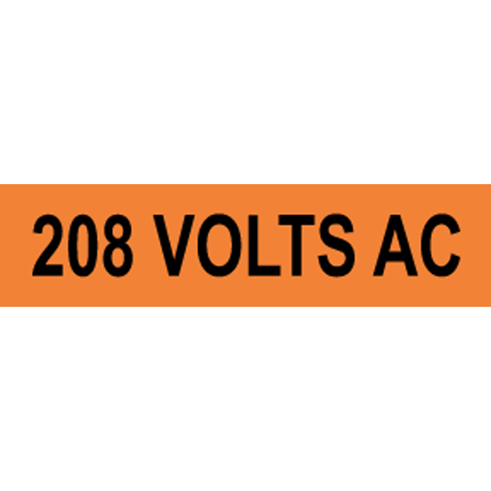 electrical-voltage-208-volts-ac-label-sticker-orange-us-made