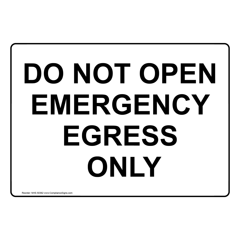 No Re-Entry Sign With Symbol NHE-29306