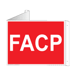 FACP Sign NHE-16501Tri Fire Safety / Equipment