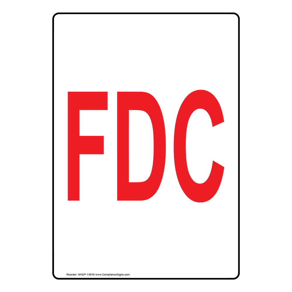 Vertical Sign - FDC - Fdc