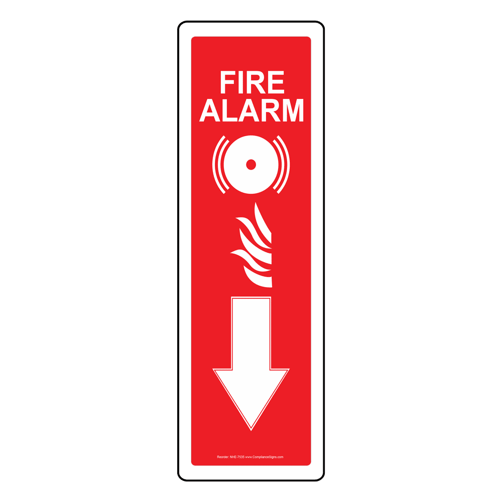 FIRE ALARM 2 Details about   FIRE SIGN VARIOUS SIZES SIGN & STICKER OPTIONS 