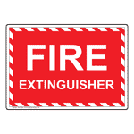 Fire Extinguisher Sign NHE-6825