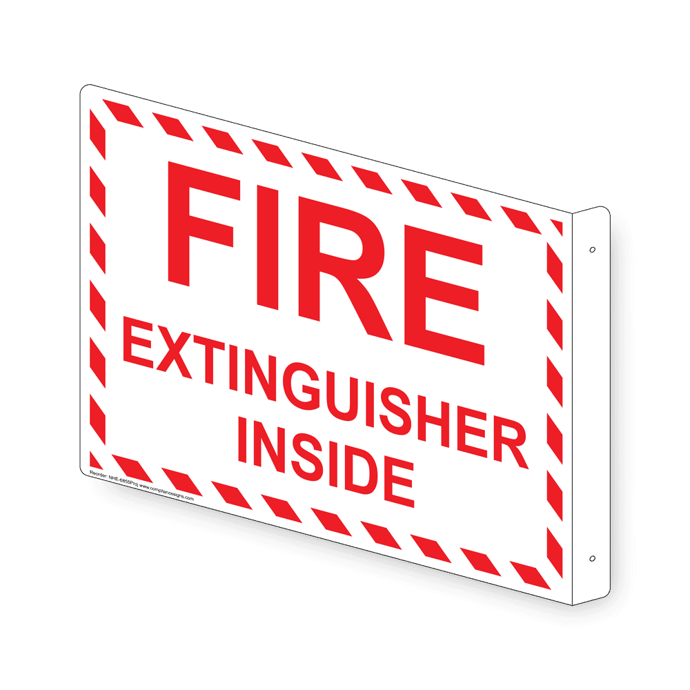 fire extinguisher inside