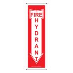 Fire Hydrant Sign NHE-7560 Fire Safety / Equipment