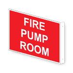 Fire Pump Room Sign NHE-16507Proj Fire Safety / Equipment