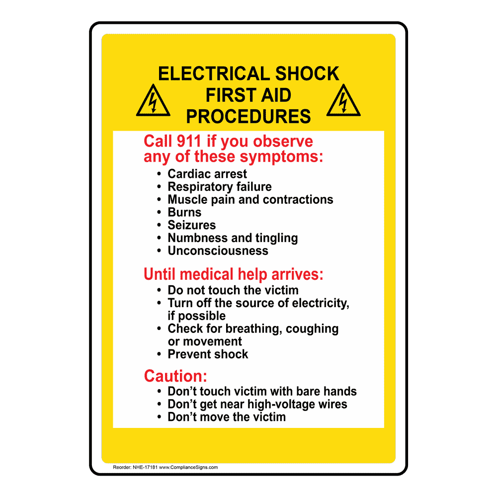 vertical-sign-first-aid-electrical-shock-first-aid-sign