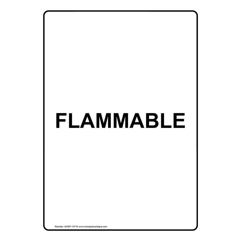 vertical-sign-flammable-flammable