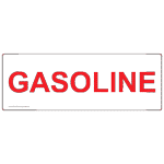 Gasoline Label NHE-16761 Gasoline