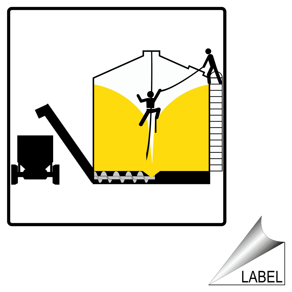 grain-bin-worker-with-safety-harness-chute-and-trailer