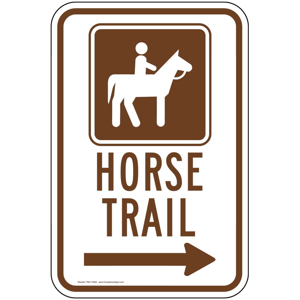 Aluminum Free Shipping EQUESTRIAN  CROSSING HORSE RIDING SIGN 