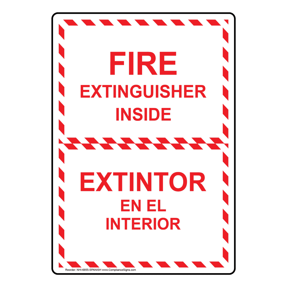 Fire Extinguisher In Spanish Synonyms