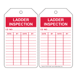 Ladder Inspection Safety Tag CS225351